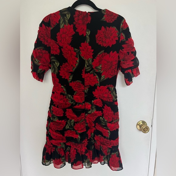 Keepsake the Label Red & Black Party Dress - Picture 4 of 4